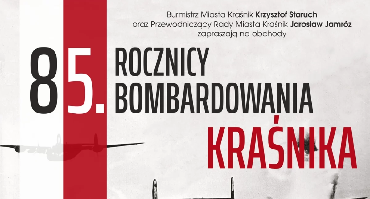 Wydarzenia, Tragiczne bombardowanie Kraśnika Miasto upamiętni swoich mieszkańców - zdjęcie, fotografia