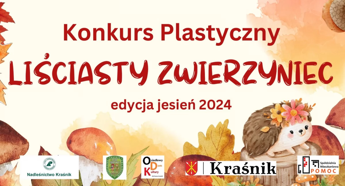 Konkursy, Konkurs plastyczny „Liściasty Zwierzyniec” - zdjęcie, fotografia
