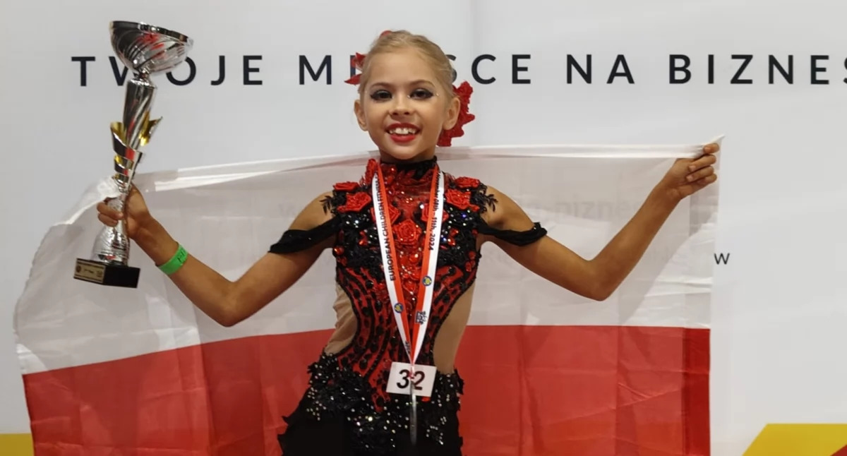 Inne sporty, Luiza wicemistrzynią Europy fitness akrobatycznym - zdjęcie, fotografia