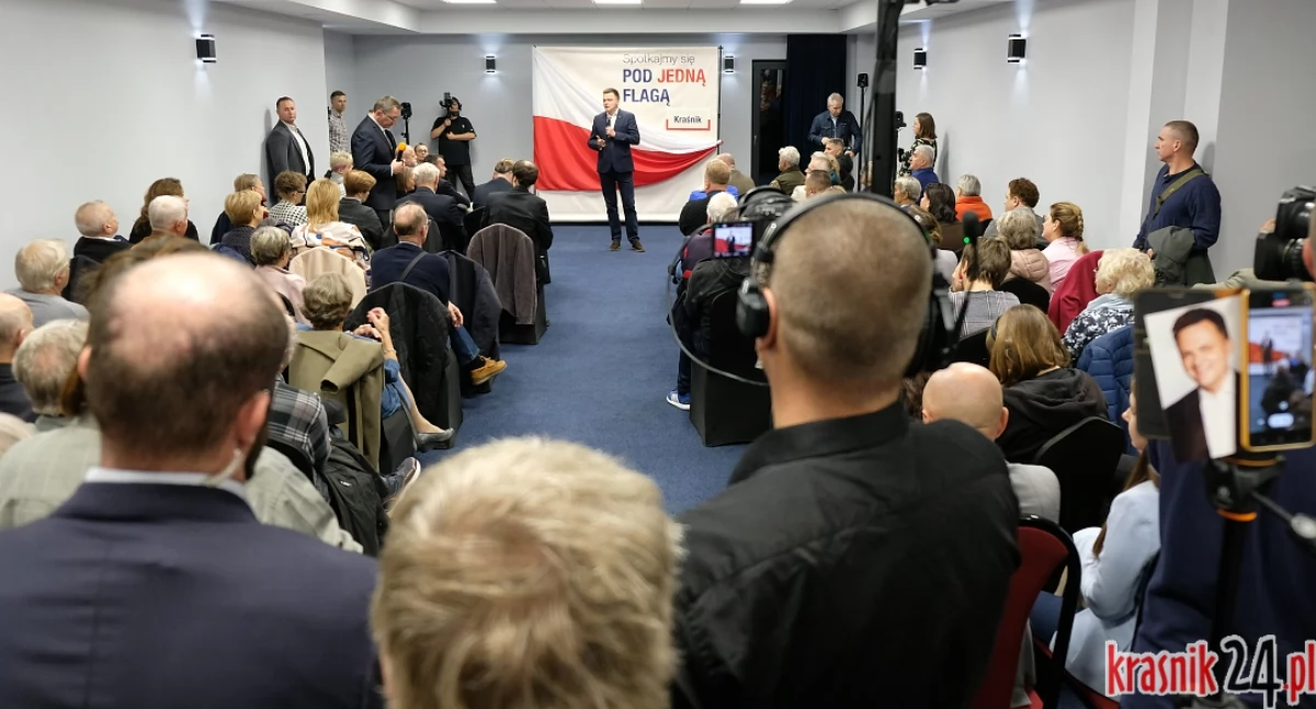 Polityka, Marszałek Sejmu odwiedził Kraśnik - zdjęcie, fotografia