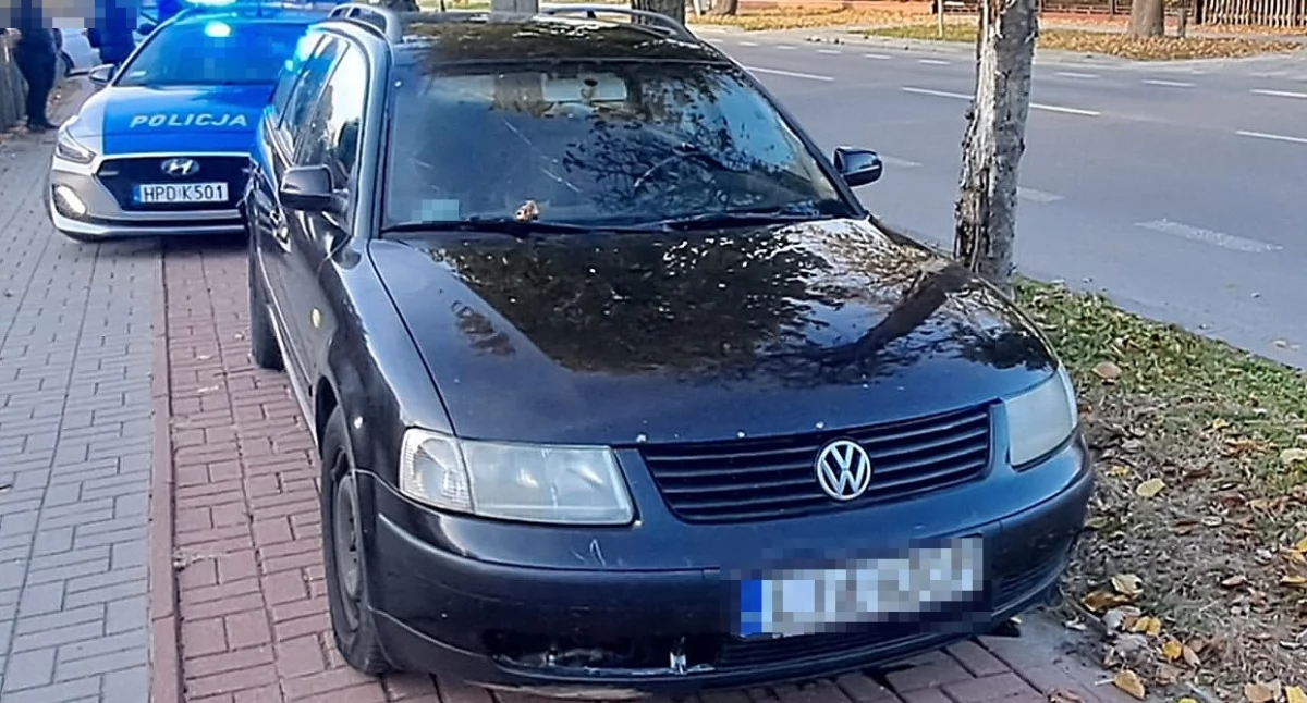 Kronika policyjna, Przejechał recydywie - zdjęcie, fotografia