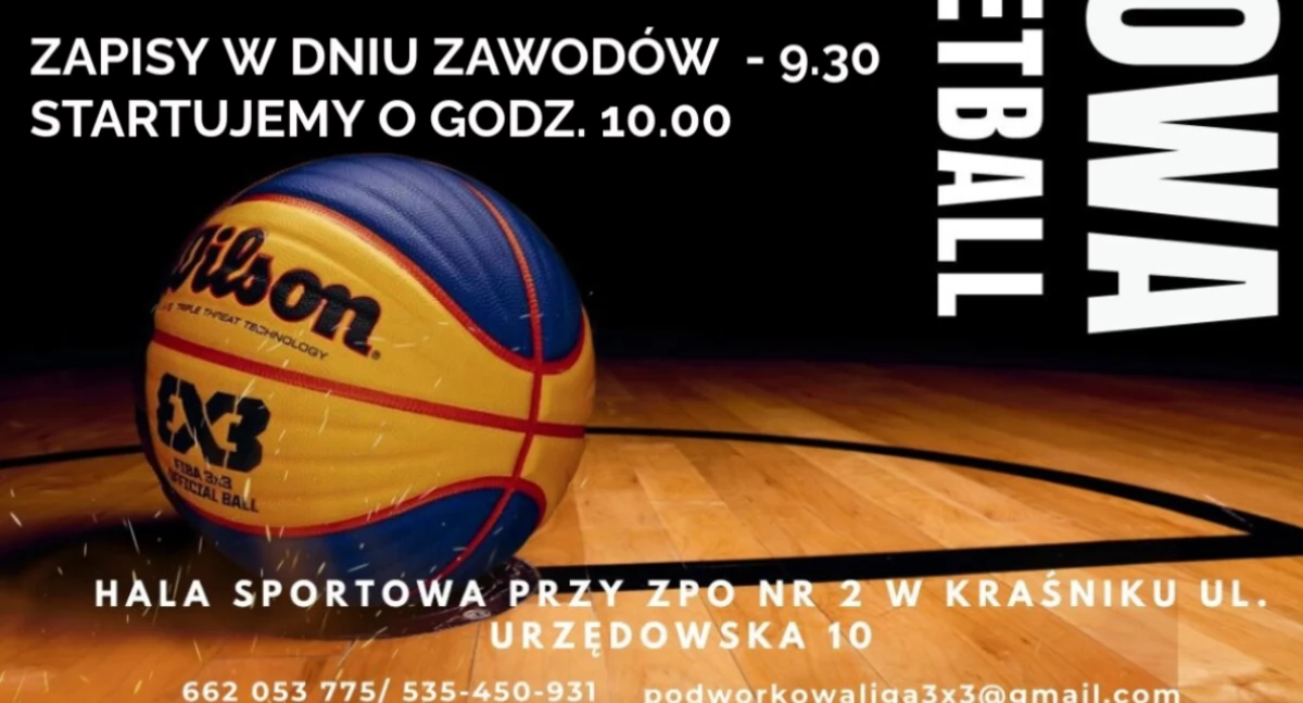 Koszykówka, Podwórkowa Koszykówki zagra przed świętami - zdjęcie, fotografia