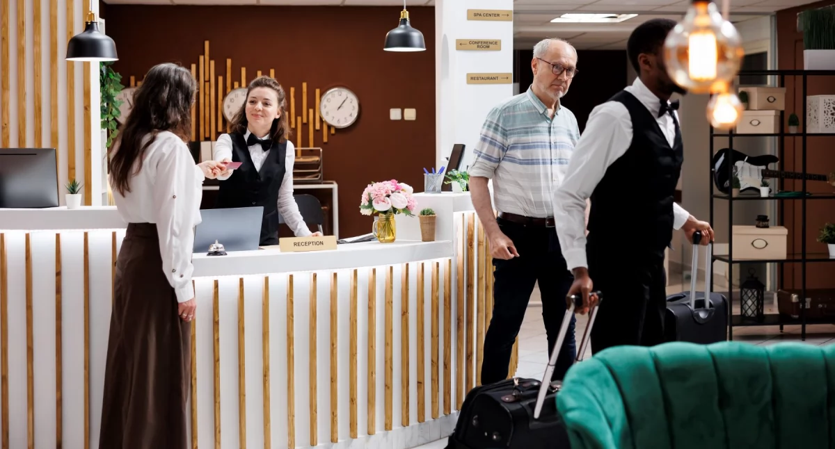 Szkoły średnie, nauki obsługi klientów zarządzanie nauka technikum hotelarskim - zdjęcie, fotografia
