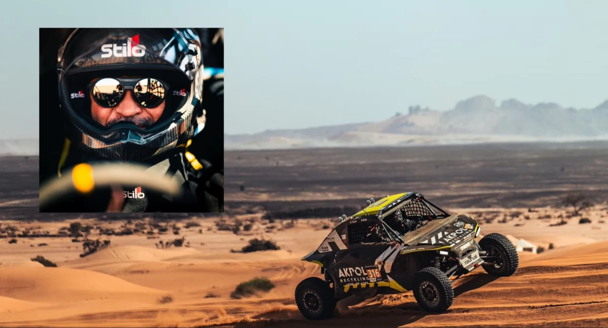 Inne sporty, Kuś&Tsyro miejscu Dhabi Desert Challenge - zdjęcie, fotografia