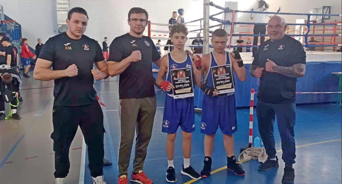 Sporty walki, Duże sukcesy młodych pięściarzy Sparty - zdjęcie, fotografia