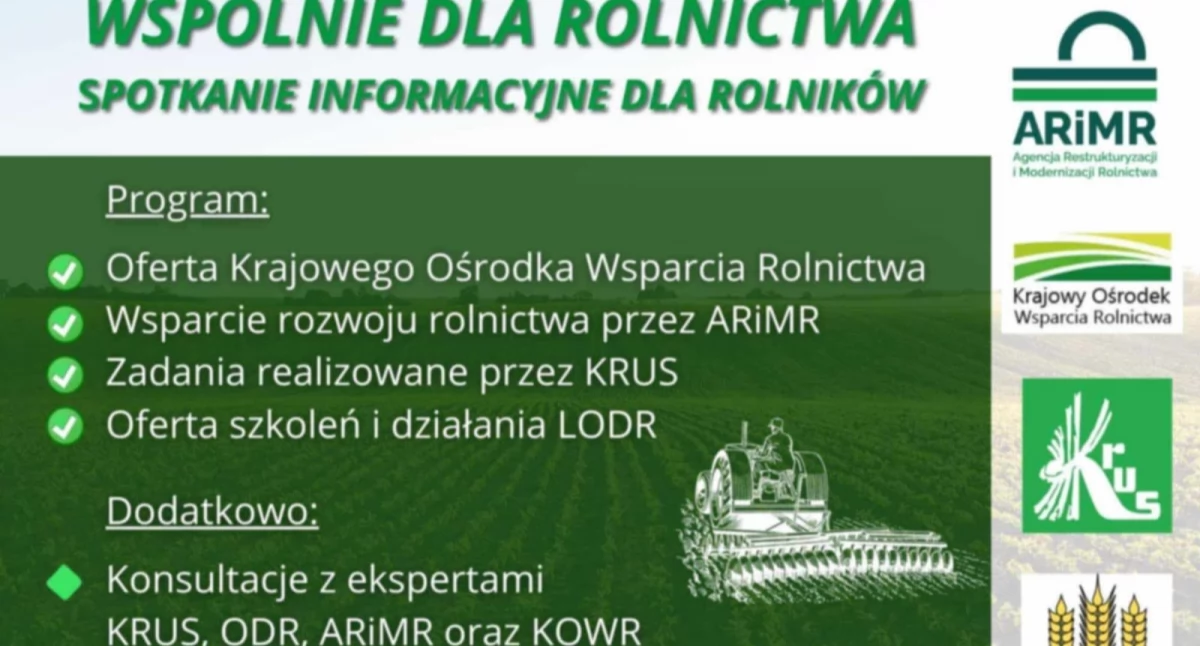 Rolnictwo, Informacyjnie rolników - zdjęcie, fotografia