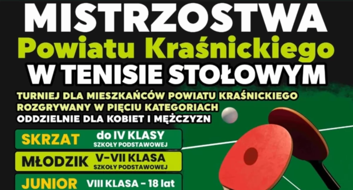 Tenis, niedzielę poznamy mistrzów powiatu - zdjęcie, fotografia