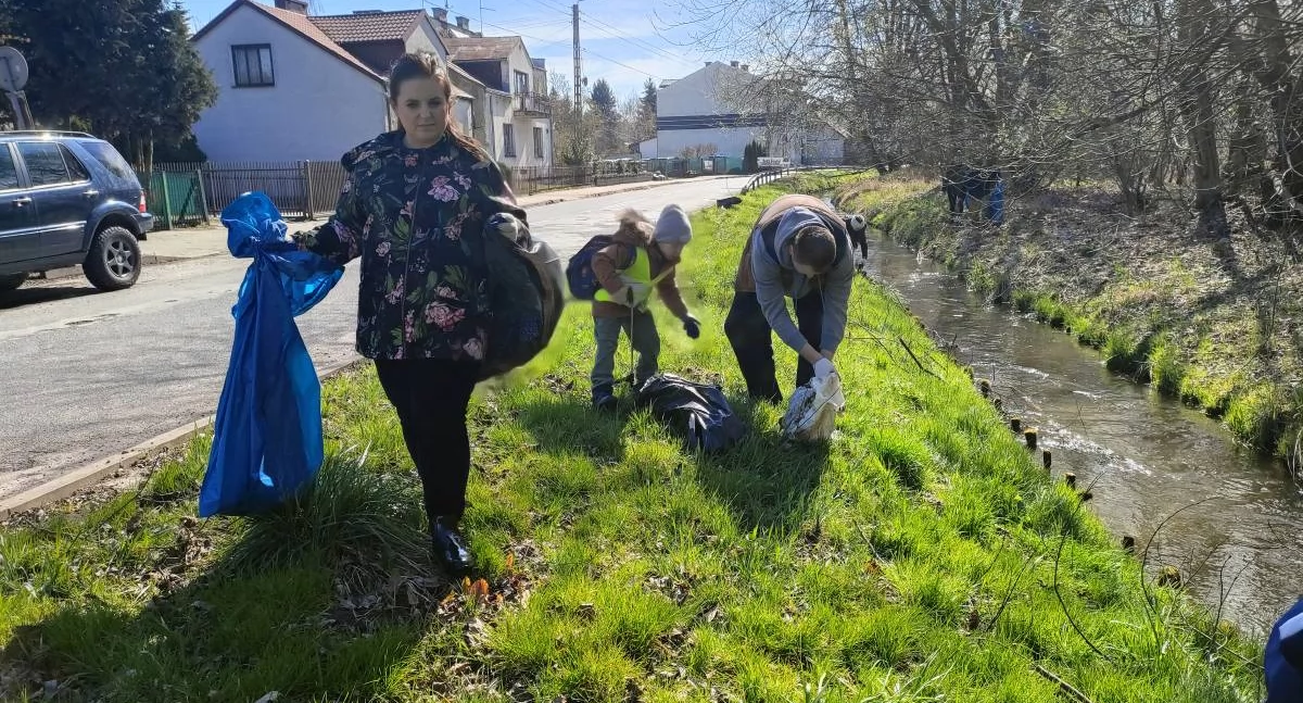 Ekologia i przyroda, Okolice rzeki Kraśniku posprzątane - zdjęcie, fotografia