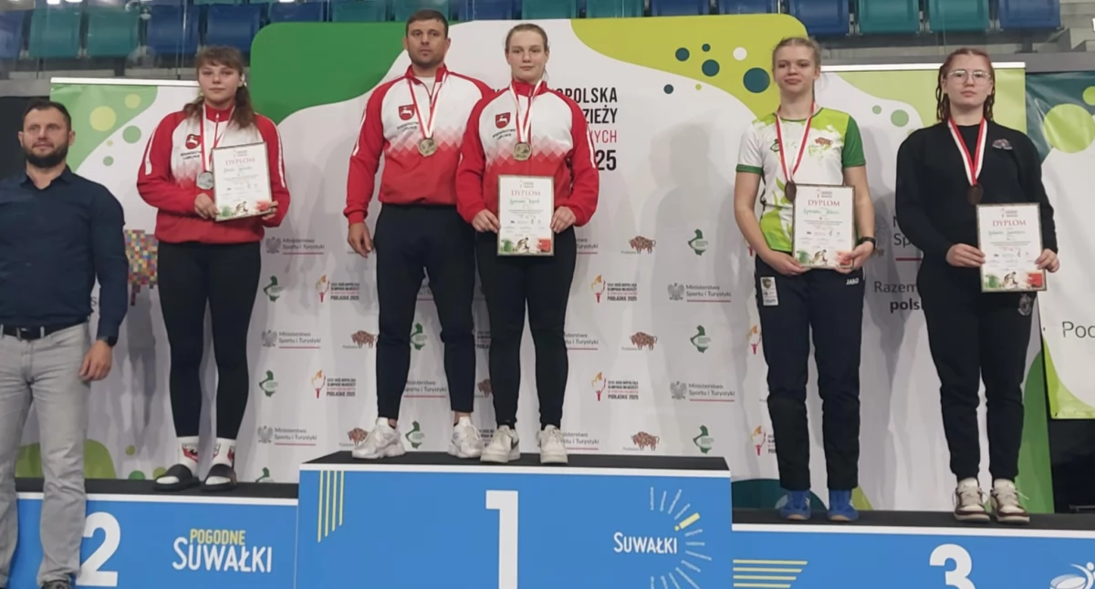 Zapasy, Agnieszka Bryczek złotem podczas Ogólnopolskiej Olimpiady Młodzieży - zdjęcie, fotografia