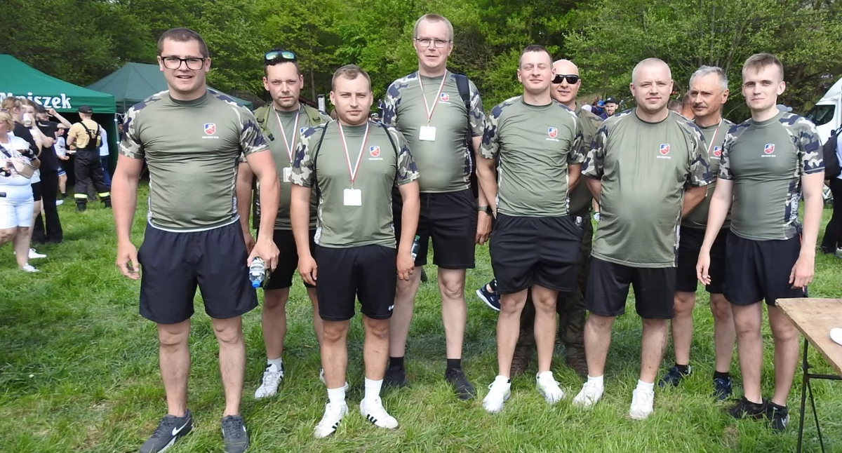 Przedstawiciele 18 Brygady Zmotoryzowanej wzięli udział w patriotycznym rajdzie