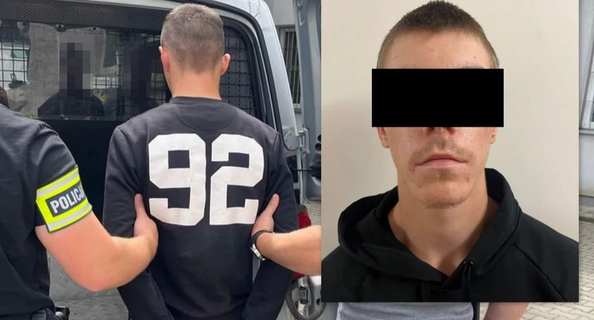 Kronika policyjna, Napad okolicach zalewu - zdjęcie, fotografia
