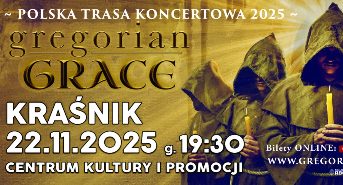 Wydarzenia, Gregorian Grace zaśpiewa Kraśniku - zdjęcie, fotografia