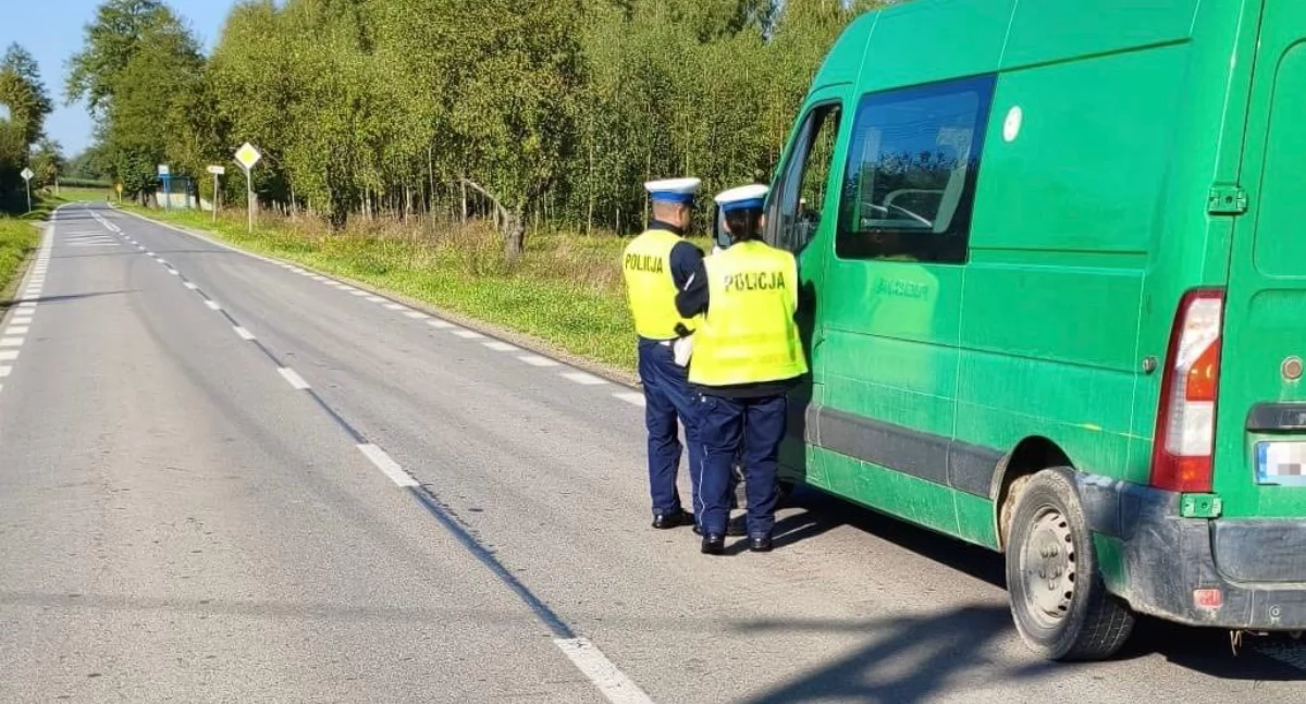 Policja, Akcja Prędkość naszych drogach - zdjęcie, fotografia