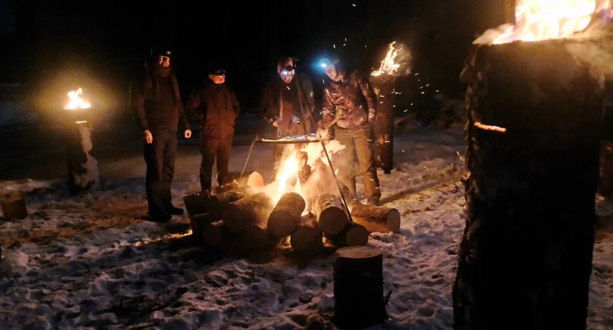 Ekologia i przyroda, Leśnicy zaprosili nocą - zdjęcie, fotografia