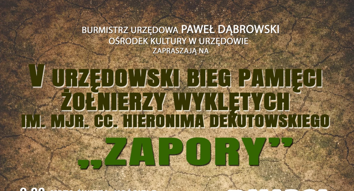 Biegi, Urzędowie pobiegną pamięci Wyklętych - zdjęcie, fotografia
