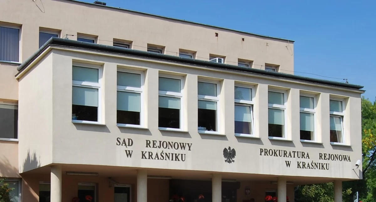 Prokuratura i sądy, siedziba kraśnickiej prokuratury - zdjęcie, fotografia