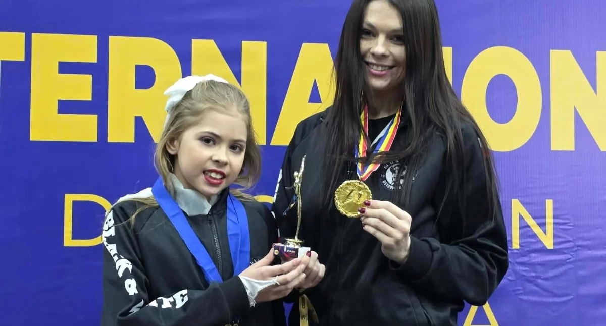 Inne sporty, Luiza Daria medalami podczas Otwartych Międzynarodowych Mistrzostw Mołdawii - zdjęcie, fotografia