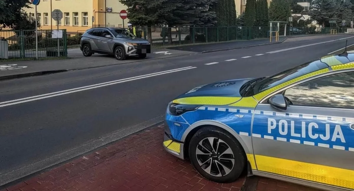 Policja, akcja Bezpieczny Maluch - zdjęcie, fotografia