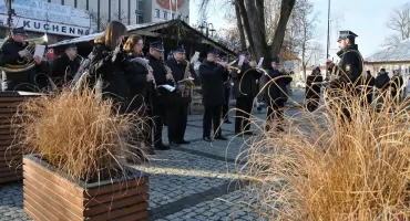 Kolędowanie z Orkiestrą Dętą OSP Kraśnik na Rynku