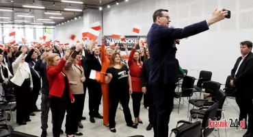 Mateusz Morawiecki na kampanijnym szlaku