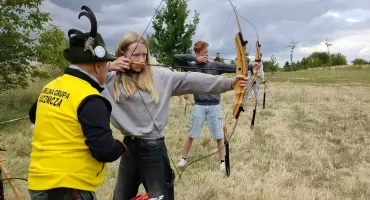 Najpierw nauka, później rywalizacja. Łucznicza sobota na Osiedlu Piaski