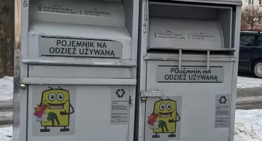 Tekstylia nadal problemem ale rozwiążą go nowe pojemniki