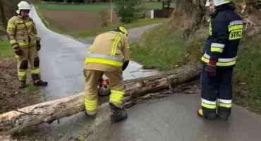 Niespokojne święta strażaków