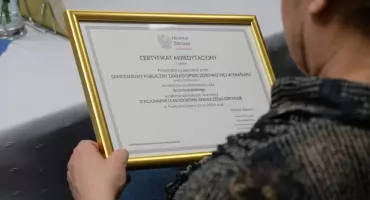 Prestiżowy certyfikat  dla kraśnickiego szpitala