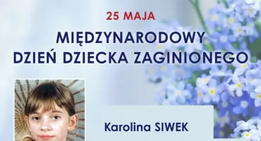#zaginioneNIEzapomniane – gdzie jest Karolina?