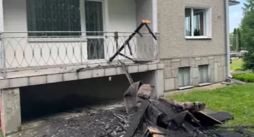 Tragiczny pożar w jednym z domów