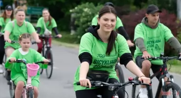 Bicykliada przyciągnęła tłumy. Na początek rajd, potem festyn, dobra zabawa i nagrody