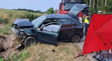 Tragiczny poranek na drodze