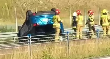 Zderzenie dwóch osobówek na 